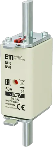 NH0 gG 63A/690V