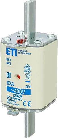 NH1 gG 63A/400V