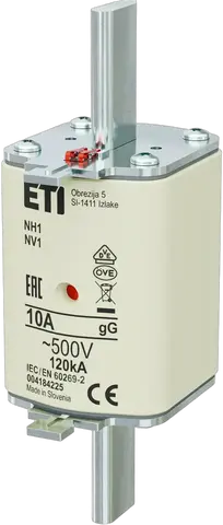 NH1 gG 10A/500V