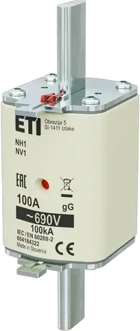 NH1 gG 100A/690V