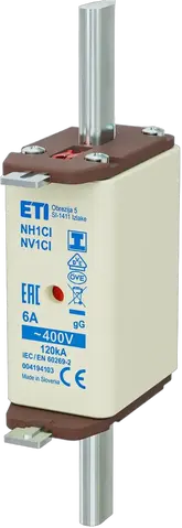 NH1C/I gG 6A/400V