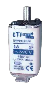 NH0 UQ gR 50A/690V