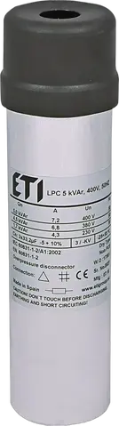 LPC 5 kVAr, 400V, 50Hz
