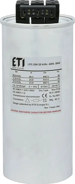Imagine LPC-DW 20 kVAr, 440V, 50HZ