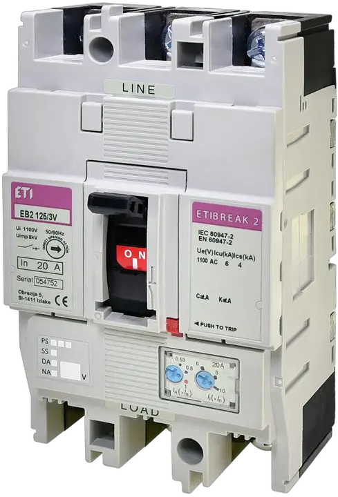 Imagine EB2 125/3V 20A 3p 1100V