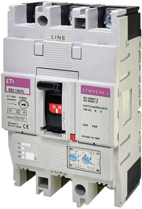 Imagine EB2 125/3V 32A 3p 1100V