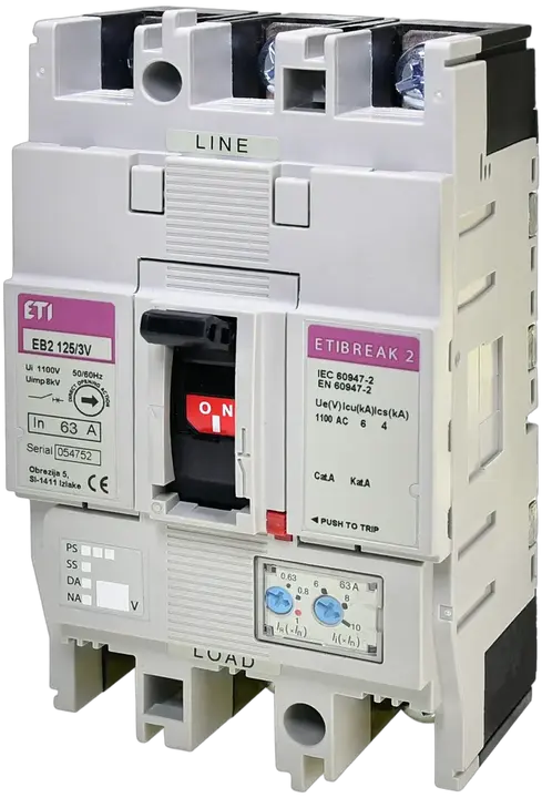 Imagine EB2 125/3V 63A 3p 1100V