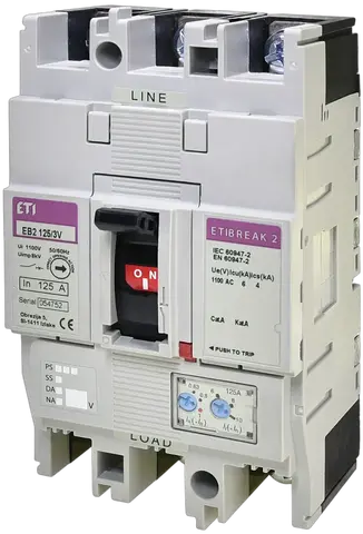EB2 125/3V 125A 3p 1100V