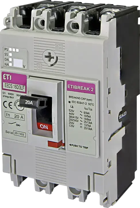Imagine EB2S 160/3LF 20A 3p