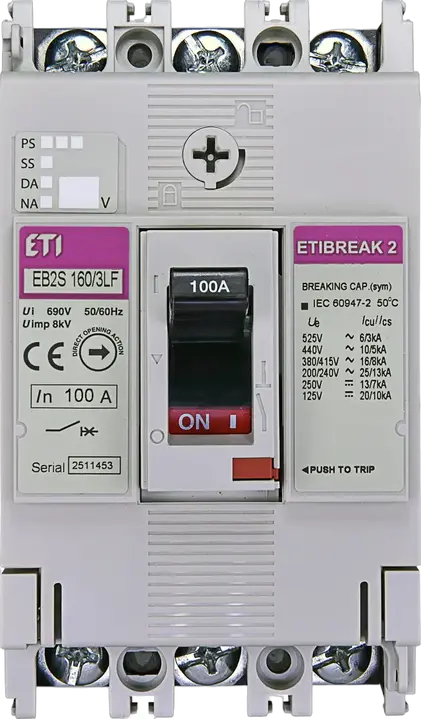 Imagine EB2S 160/3LF 100A 3p