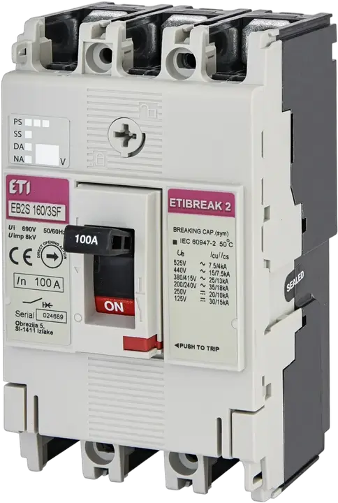 Imagine EB2S 160/3SF 100A 3p