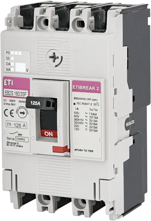 Imagine EB2S 160/3SF 125A 3p