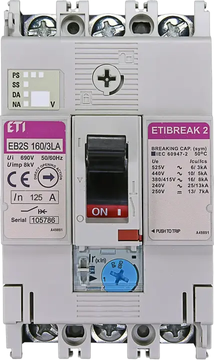 Imagine EB2S 160/3LA 125A 3p