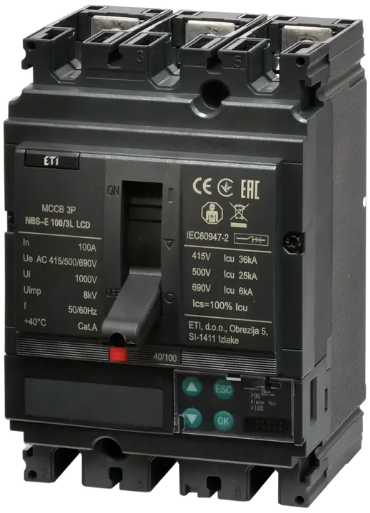 Imagine NBS-E 100/3L LCD 100A 3P