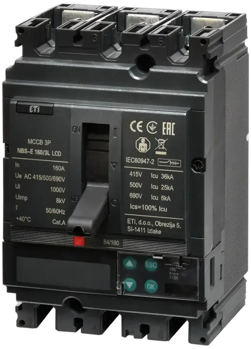 Imagine NBS-E 160/3L LCD 160A 3P