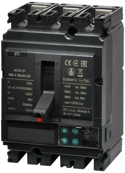 Imagine NBS-E 160/3S LCD 160A 3P
