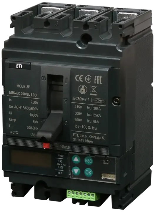 Imagine NBS-EC 250/3L LCD 250A 3P