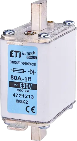 NH000 UQ2 gR 25A/690V